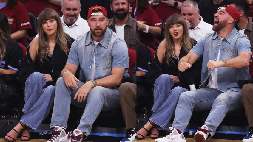 NBA: Taylor Swift y Travis Kelce causan furor en el juego Knicks vs Cavaliers