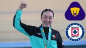 Foto ilustrativa de la nota titulada: ¿Quién es Yareli Acevedo? La ciclista mexicana que presentó el trofeo en la Final de Liga MX