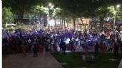 Foto ilustrativa de la nota titulada: Liga MX: Afición de Cruz Azul invade el Ángel de la Independencia para festejar "la décima"