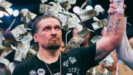 Foto que representa a ¿Cuántos millones ganó Oleksandr Usyk por su triunfo polémico ante Rico Verhoeven?