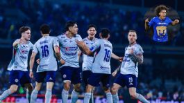 Foto que representa a Pumas sufre ante Cruz Azul: Duarte marca autogol y Carrasquilla abandona por lesión | VIDEO