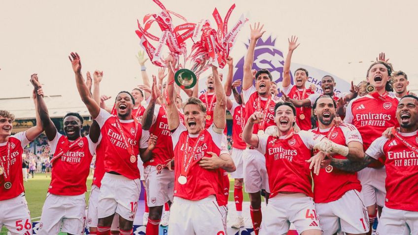 Arsenal y su momento soñado: así levantó la Premier League tras 22 años de espera | VIDEO
