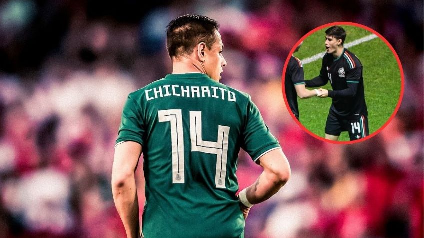 ¡El heredero! Chicharito cede su mítico dorsal 14 a Hormiga González previo al Mundial 2026