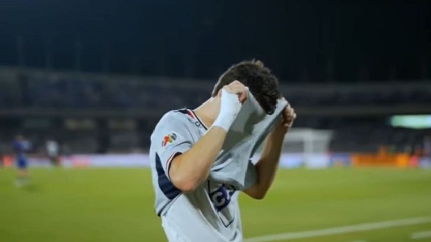 José Paradela rompe en llanto al salir por lesión en el Pumas vs Cruz Azul | VIDEO