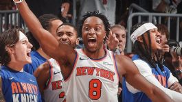 Foto que representa a Knicks aplastan a Cavaliers y avanzan a las Finales de la NBA luego de 27 años