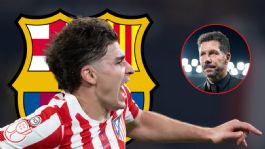 Foto que representa a ¿Julián Álvarez al Barcelona? La polémica declaración del Cholo Simeone que lo dejó al aire