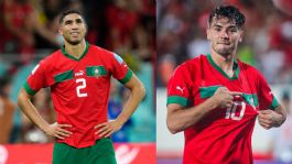 Foto que representa a Achraf Hakimi y Brahim Díaz lideran convocatoria de Marruecos para el Mundial 2026