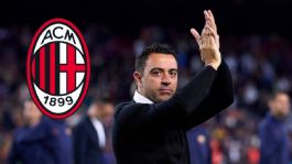 Foto que representa a Xavi Hernández podría dirigir a Santi Gimenez; es el favorito para llegar al Milan