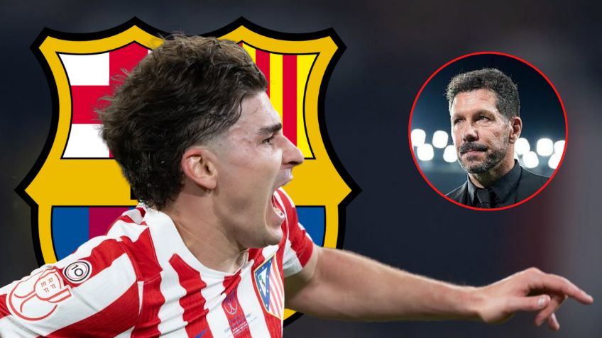 ¿Julián Álvarez al Barcelona? La polémica declaración del Cholo Simeone que lo dejó al aire