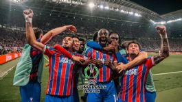 Foto que representa a Crystal Palace conquista la Conference League tras vencer al Rayo Vallecano en Leipzig