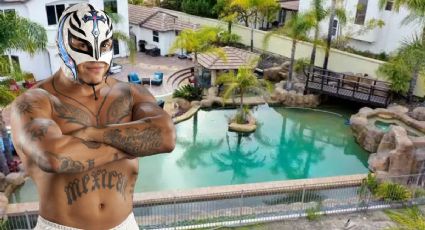 WWE: Así luce la enorme y lujosa mansión de Rey Mysterio en California