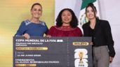 Foto ilustrativa de la nota titulada: México vs Sudáfrica: Sheinbaum entrega el boleto 00001 del Mundial 2026; ¿quién ganó?