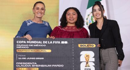 México vs Sudáfrica: Sheinbaum entrega el boleto 00001 del Mundial 2026; ¿quién ganó?