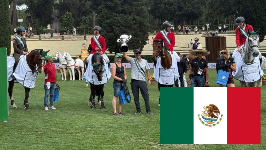 ¡Orgullo Mexicano! Equipo ecuestre gana la Copa de Naciones 2026 tras 78 años