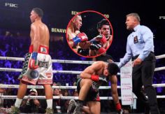 Foto ilustrativa de nota David Benavidez manda al hospital al Zurdo Ramírez tras nocaut; ¿cuál es su estado?