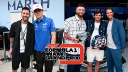Foto que representa a De Lionel Messi a Rafael Nadal: Todas las estrellas que asistieron al GP de Miami 2026