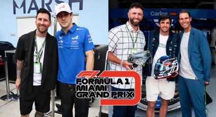 De Lionel Messi a Rafael Nadal: Todas las estrellas que asistieron al GP de Miami 2026