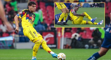 Lesión de Cristian Borja y ERROR del "Shocker" Vázquez estremecen el América vs Pumas