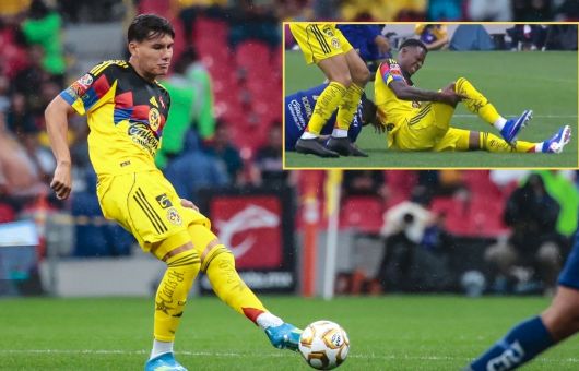 Lesión de Cristian Borja y ERROR del "Shocker" Vázquez estremecen el América vs Pumas
