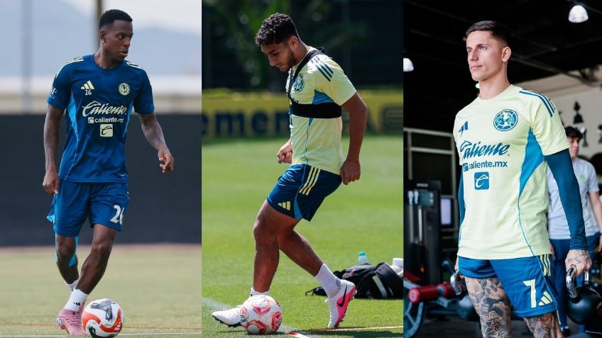 ¿Cuánto tiempo estarán fuera Cristian Borja, Sebastián Cáceres y Brian Rodríguez en América?