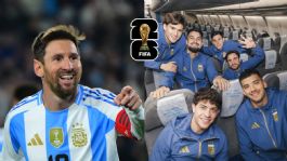 Foto que representa a Argentina aterriza en Kansas City: Messi lidera la defensa del título rumbo al Mundial 2026