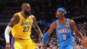 Foto ilustrativa de la nota titulada: NBA Playoffs: Thunder frena a LeBron James y Lakers en el Juego 1 de las Semifinales del Oeste