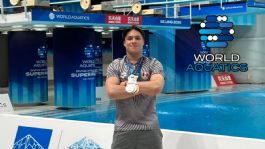 Foto que representa a Osmar Olvera revela el detalle especial que lo motivó a ganar 3 medallas en Beijing 2026