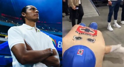 Costalito hace “La Muertinha” frente a Joel Huiqui; ¿Cómo reaccionó el DT de Cruz Azul?