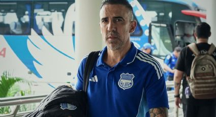 Vicente Sánchez tiene al Emelec en zona de descenso; exdirectivo explota contra el DT