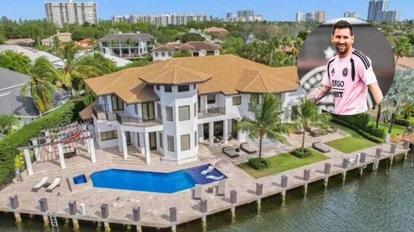 Así es la lujosa mansión de 11 mdd que compró Messi para jugar en Miami