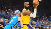 Foto ilustrativa de la nota titulada: NBA: Thunder arruina noche de 300 juegos de LeBron James en Playoffs al derrotar a Lakers