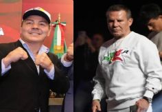 Foto ilustrativa de nota ¿Dónde ver la exhibición Julio César Chávez vs Travieso Arce el 9 de mayo en Puebla?
