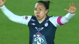 Foto que representa a Liga MX Femenil: Con gol de Charlyn Corral, Pachuca toma ventaja ante Rayadas en la Semi