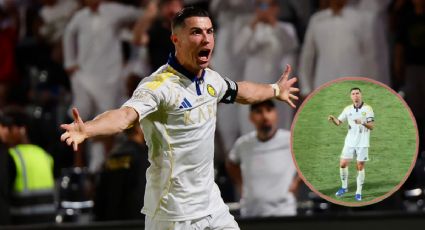 Cristiano Ronaldo baila al ritmo de "Messi, Messi" en victoria del Al-Nassr | VIDEO