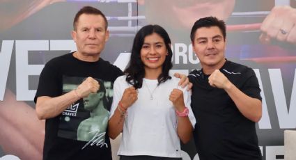 Travieso Arce muestra su admiración por Julio César Chávez previo a su pelea: "Mi ídolo"