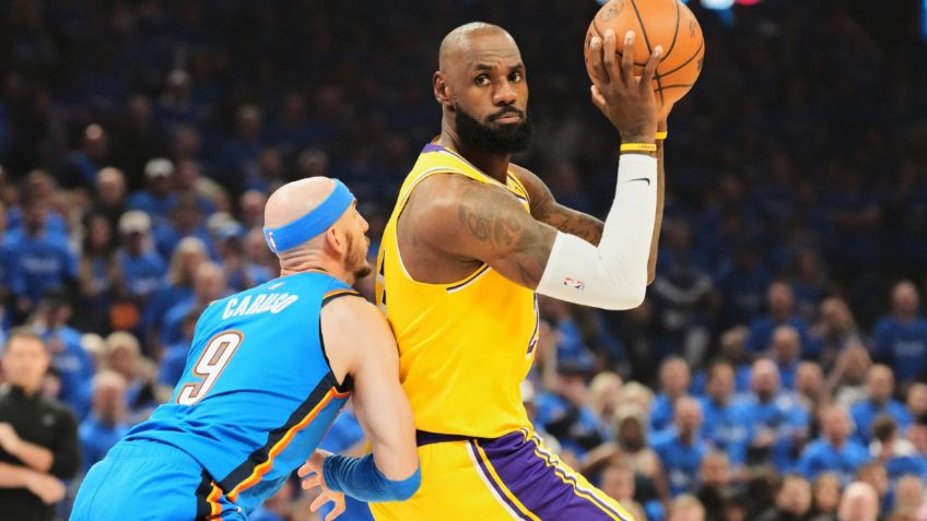 NBA: Thunder arruina noche de 300 juegos de LeBron James en Playoffs al derrotar a Lakers
