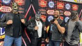 Foto ilustrativa de la nota titulada: Máquina Letal, Elemental y Explosivo se rinden ante El Terrible en el CMLL: "Vamos a muerte con él"