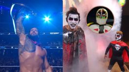 Foto que representa a WWE Backlash 2026: ¿Mascarita Sagrada luchó con Danhausen? Roman Reigns retuvo el título