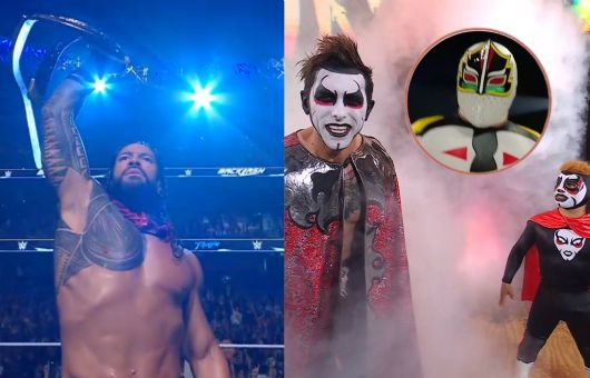 WWE Backlash 2026: ¿Mascarita Sagrada luchó con Danhausen? Roman Reigns retuvo el título