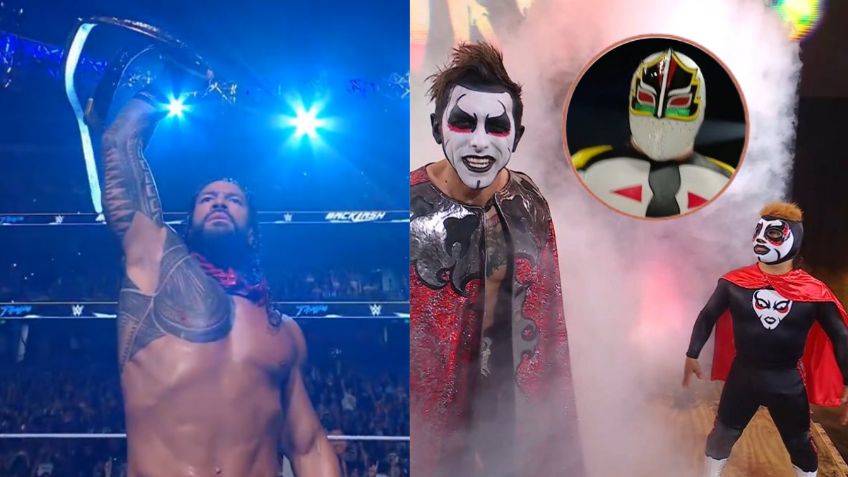 WWE Backlash 2026: ¿Mascarita Sagrada luchó con Danhausen? Roman Reigns retuvo el título