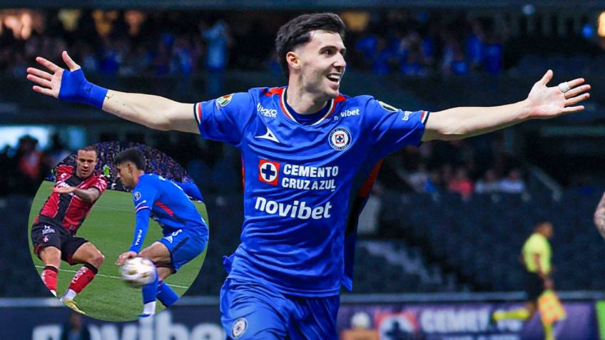 De la polémica mano de Omar Campos al gol de Paradela con Cruz Azul ante Atlas | VIDEOS