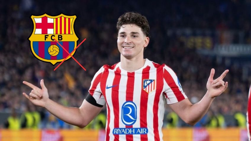 Frenan la salida de Julián Álvarez al FC Barcelona: “Es y seguirá siendo del Atlético”