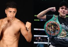 Foto ilustrativa de nota ¿Dónde ver Antonio Vargas vs Bam Rodríguez por el Campeonato Gallo AMB el 13 de junio?