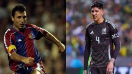Foto que representa a Hristo Stoichkov elogia a Edson Álvarez; confiesa que lo buscó para un gigante de Europa