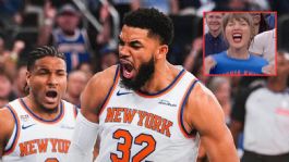 Foto que representa a Finales NBA 2026: Taylor Swift vibra con la histórica remontada de los Knicks ante los Spurs