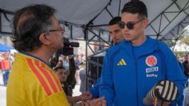 Foto que representa a Mundial 2026: James Rodríguez enloquece a los fans de Guadalajara en la llegada de Colombia