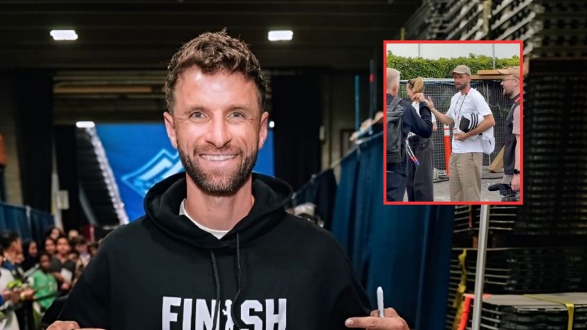 ¡Visita de lujo! Thomas Müller visto en el Estadio Ciudad de México previo al Mundial 2026 | FOTO