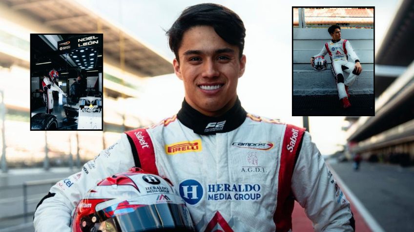 F2: Noel León está listo para brillar en el GP de Barcelona