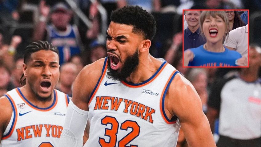 Finales NBA 2026: Taylor Swift vibra con la histórica remontada de los Knicks ante los Spurs