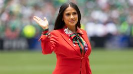 Foto que representa a Alejandro Fernández, Salma Hayek y Andrea Bocelli brillan en el Mundial 2026